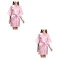 thumbnail image 1 of Qarigey Mujeres con cuello en V Lencería Niñas Verano Transpirable Sexy Camisón Fiesta Diseño simple Camisón Ropa de dormir Ropa de dormir L 2Conjunto, 1 of 6