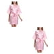 thumbnail image 1 of Minnieouse Mujeres con cuello en v manga corta color sólido lencería verano sexy camisón luna de miel camisón ropa de dormir ropa interior L L 2Conjunto, 1 of 6