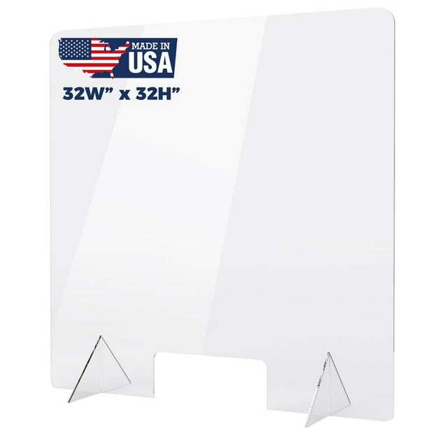 Hanging Plexiglass Barrier