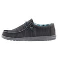 thumbnail image 2 of Hey Dude Men's Wally Sox Charcoal Shoes 110354000, 2 of 4