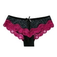 thumbnail image 4 of Womens Underpants Thongs for Women Valentine Underwear M Seamless Thongs, 4 of 4