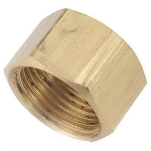 Anderson Metals 700081-10 .63 in. Brass Compression Cap