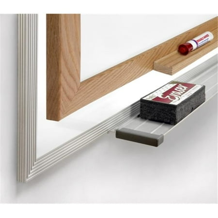 Non Magnetic Aluminum Markerboard - GHENT Dry Erase Brd,Non-Magnetic,Melamine,24