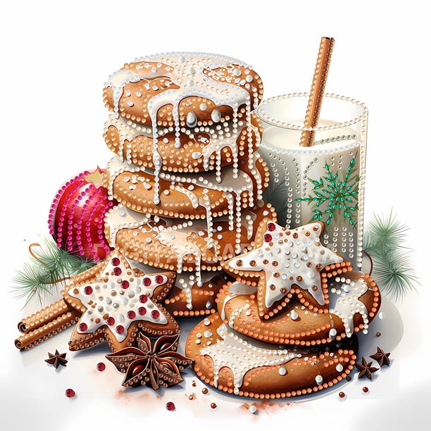 5D DIY Con Forma Especial Parcial Galletas Y 30x30cm