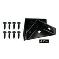 thumbnail image 4 of Uxcell Corner Brackets Cold Rolled Steel Braces Joining Support  Black 1.5" x 1.5" x 0.75" 4Pcs, 4 of 6