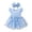 R253/Blue, variant on Girls Dresses Summer Girls Dress With Skirt And Headband Baby Formal Party Gown For Toddler Birthday Celebration Photo 9-12 Months