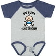 thumbnail image 3 of Inktastic Future Electrician for Boy Boys Baby Bodysuit, 3 of 5