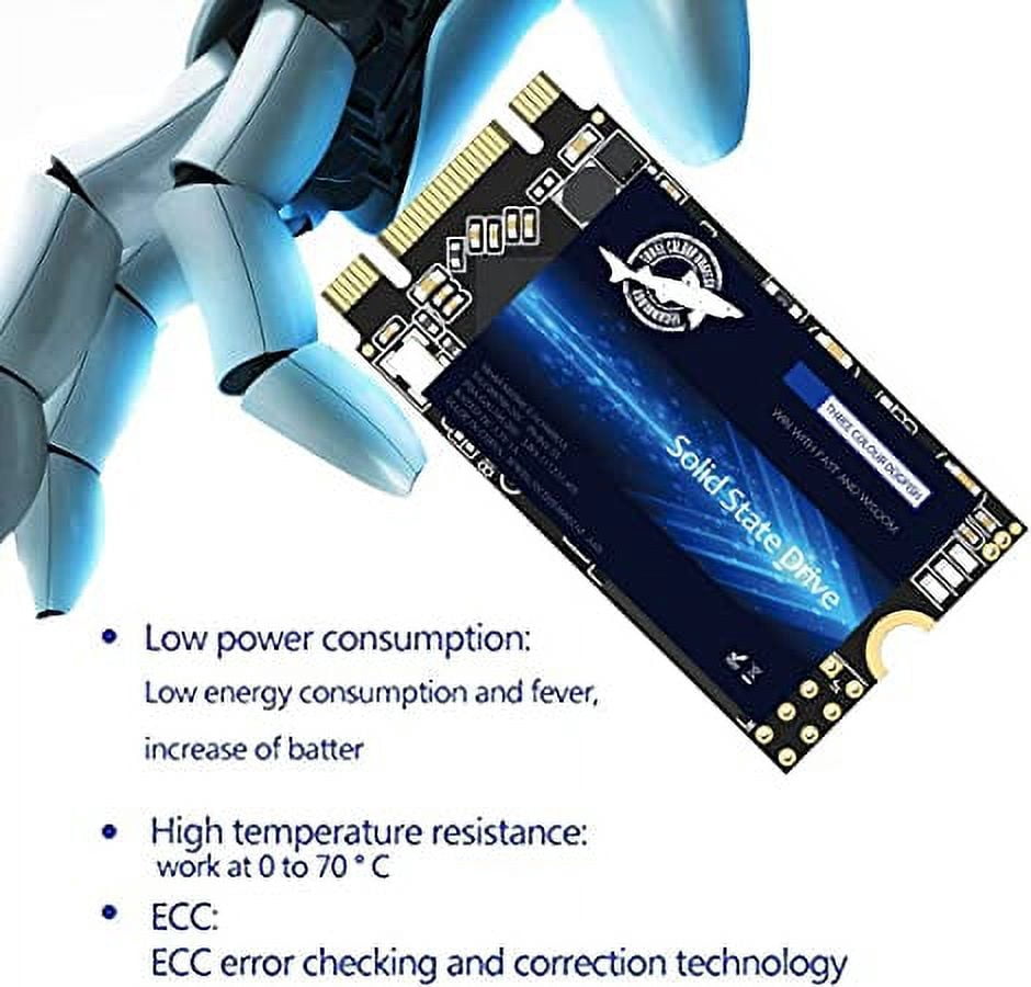 SSD SATA M.2 2242 128GB Dogfish Ngff Internal Solid State Drive High Performance Hard Drive Desktop Laptop SATA III 6Gb/s (128GB M.2 2242)