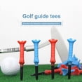 thumbnail image 4 of LJNYFDC T-Shirts de Golf Solides Incassables Haute Résistance T-Shirts de Golf Durables Non Déformables Réutilisables Surface Lisse Stable T-Shirts de Golf en Plastique pour Entraînement et Performance Constants, 4 of 6