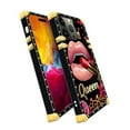 thumbnail image 3 of FKBRCL4U Compatible with iPhone 15 Pro Max Case, Glitter Red Rose Queen Leopard Lipstick Luxury Golden Decoration for Girl Women Soft TPU Shockproof Protective Hard PC Back, 3 of 7