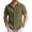 Army Green, variant on COOFANDY Mens Summer Shirts Short Sleeve Casual Linen Shirts for Men Hawaiian Beach Shirt