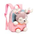thumbnail image 6 of ibiyuan School Backpacks Cartoon Deer Print Lightweight Versatile School Bag for Ages 3rd 4th 5th 6th, Daycare, Playground, Daily Storage, 6 of 7