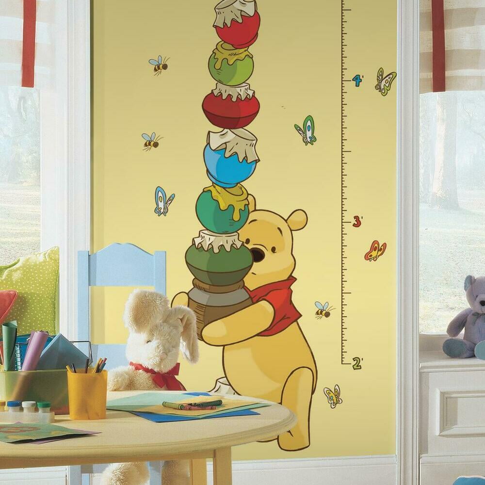 Pooh & Friends Growth Chart Wall Decals