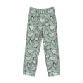 thumbnail image 6 of Uemuo Retro Rooster4 Pattern Men's Wide Leg Palazzo Lounge Pants with Pockets Light Weight Loose Comfy Casual Pajama Pants-X-Large, 6 of 9