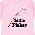 thumbnail image 4 of Inktastic Little Fisher Fishing Boys or Girls Long Sleeve Baby Bodysuit, 4 of 5