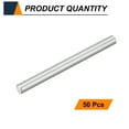 thumbnail image 3 of Uxcell 50pcs Dowel Pins M3(3mm) x 35mm 304 Stainless Steel Cylindrical Shelf Support Peg Pin Rod Fasten Elements for Metal Devices Wood Furniture DIY Installation, Silver, 3 of 7