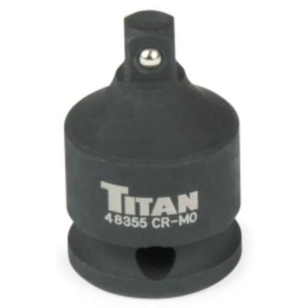 UPC: 0802090483554 | Titan 48355 3/8 In. X 1/4 In. Drive Reducing Impact Adapter