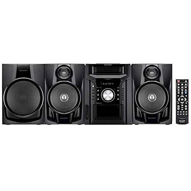 Sharp 350W 5-Disc Mini Shelf Speaker/Subwoofer System CD-BHS1050