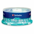 thumbnail image 1 of Verbatim DVD-RW 4.7 Go 4X avec Surface de Marque - 30pk Broche, 1 of 8