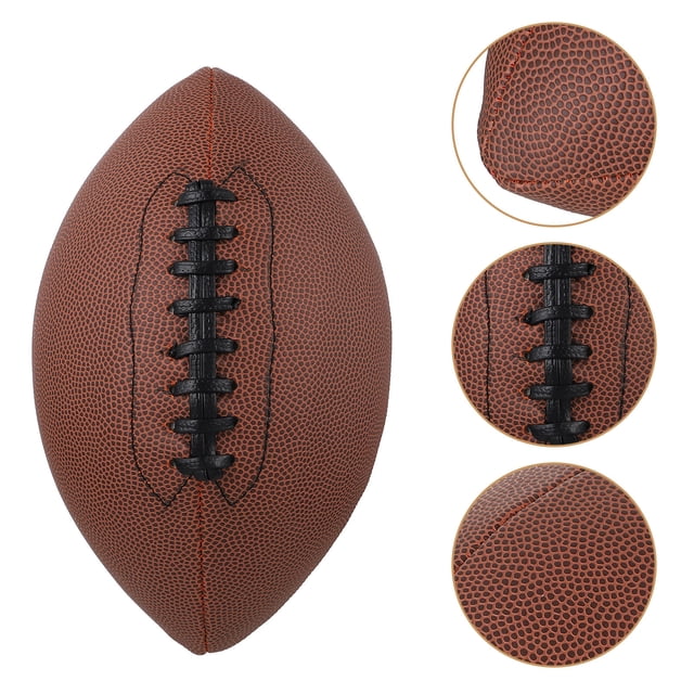WHAMVOX 1 Pcs Accessoires de Football Ballon de Rugby Couleurs Assorties pour Entraînement à Domicile