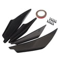 thumbnail image 1 of Universal Car parachoques delantero Spoiler Lip Splitter Fin Splitters Body, 1 of 8