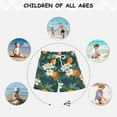 thumbnail image 6 of FORMRS Boys Swim Trunks Quick Dry Mesh Liner Boardshorts Sizes XS-XL, Orange Fruit, 6 of 7