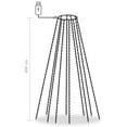thumbnail image 4 of vidaXL Christmas Tree Net Lights with 400 LEDs Colourful 400 cm, 4 of 5