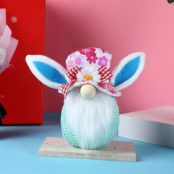 Estinks Plush Toys Clearance,Easter Light Bunny Faceless Dwarf Doll,Doll,Decoration Toy Ornament