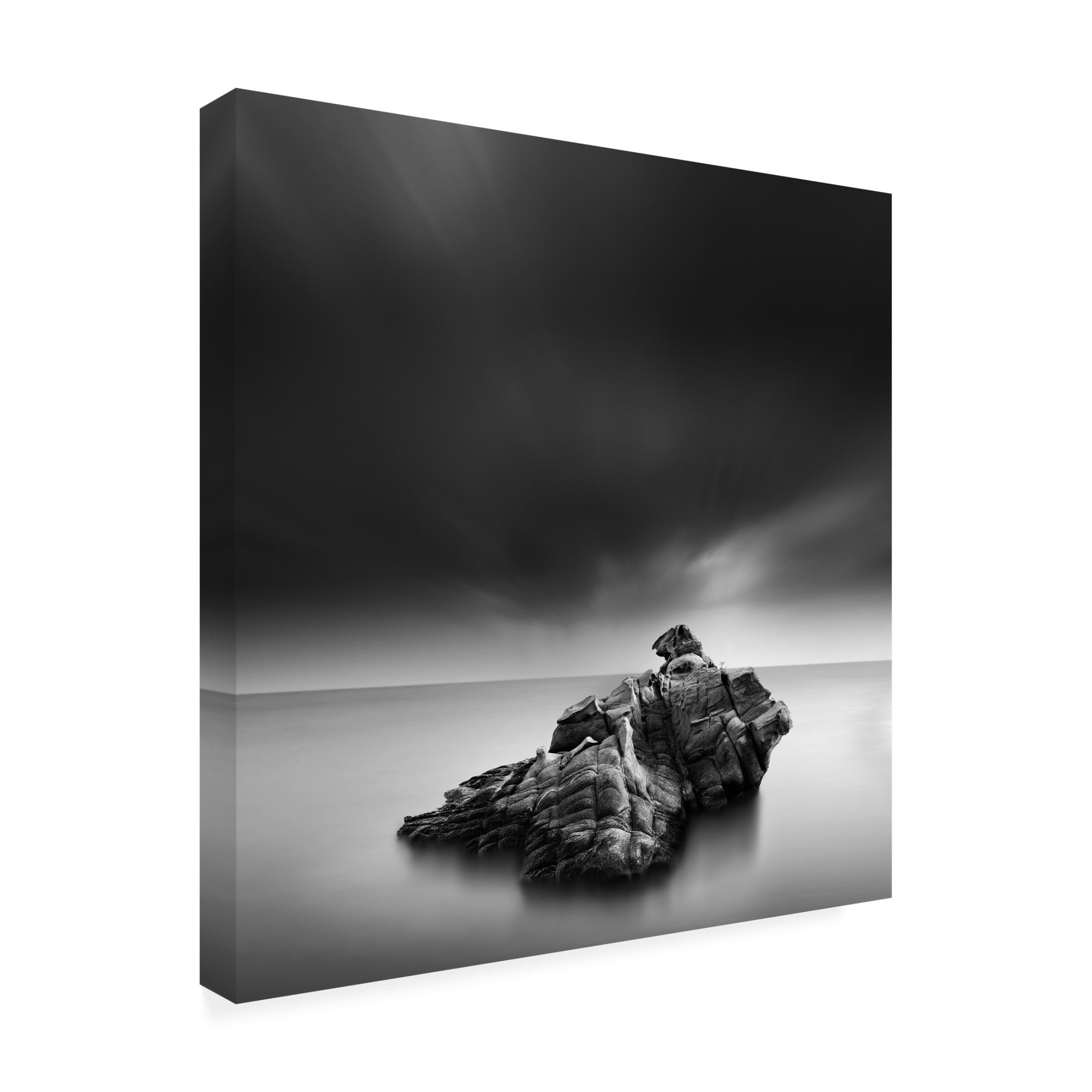 Canvas Wall Art - George Digalakis ' Heart Of Rock' Wall Art for Living Room, Bedroom, or Office Décor by Trademark Fine Art - 14 x 14 Inches