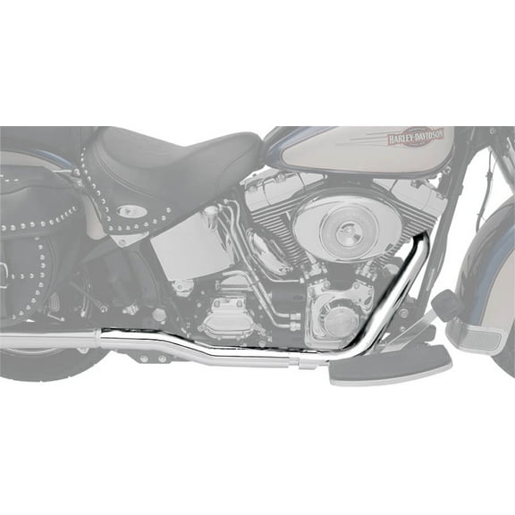 BASSANI XHAUST SFT-211 Tru Dual Exhaust - '86-'06 Softail