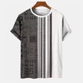 thumbnail image 4 of Funny Graphic T Shirts for Men Lightweight Slim Fit Round Neck Streetwear Tee 4xl Athletic Fit Plain & Logo Basic T-Shirt for Men, 4 of 4