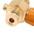 thumbnail image 3 of Adaptador de recarga de cilindro de CO2 G1/2 14, alta presión, M18x1.5, adaptador de válvula de CO2 de repuesto, convertidor de rosca, presión máxima de 5000psi, dorado, 3 of 8