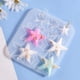 thumbnail image 1 of 1 molde de silicona para cabujones de estrella, moldes de silicona 3D para bricolaje, moldes para fundición de resina de estrella, 1 of 4