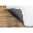 thumbnail image 3 of MDA Home Flokati Shag White 5x7 Polyester Area Rug - 5' x 7', 3 of 6