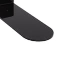 thumbnail image 5 of Xirurus 6‑Piece Floating Acrylic Shoe Shelves – 7.9” Length, 3.94” W x 10.24” L, 3.15” H – Wall‑Mounted Display for Sneakers, Running & Basketball Shoes – Black, 5 of 9