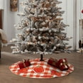 thumbnail image 4 of Rateoe Tomatoes And Chili Pattern Christmas Tree Skirt with Ties , Christmas Tree Decorations, Farmhouse Christmas Decor Xmas Holiday Decorations-36", 4 of 6