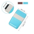thumbnail image 2 of Unique Bargains Identité Vol Protection Rouleau Timbre Ensemble, 2 Pcs Plastique Sécurité Timbre de Confidentialité, Bleu Brun, 2 of 6