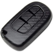 TANGSEN Smart Key Fob Case for Dodge RAM Jeep Cherokee 3 4 5 Button Keyless Entry Remote Personalized Protective Cover