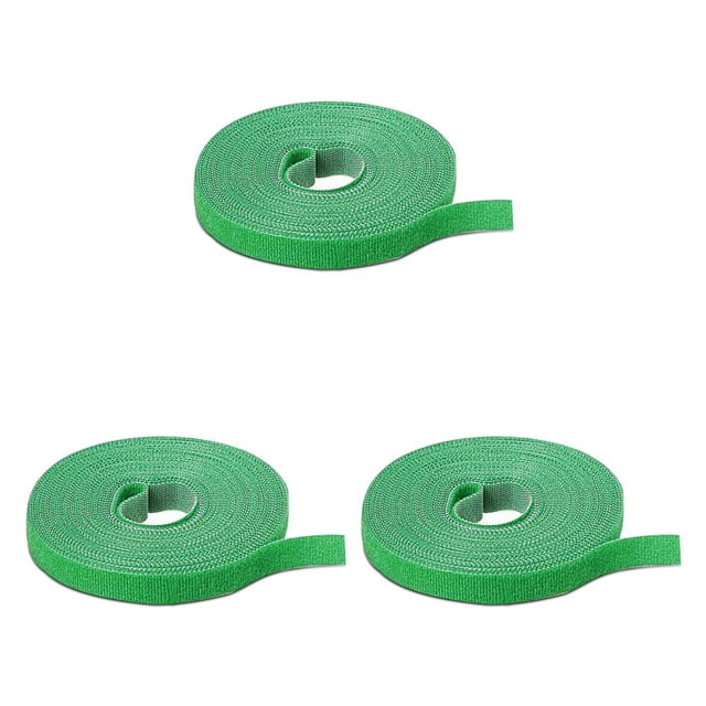 Injueey Corbata de nailon reutilizable para plantas, cinta para árboles al aire libre, empuñaduras en rollo, soporte para verduras, envoltura Type1 NO1