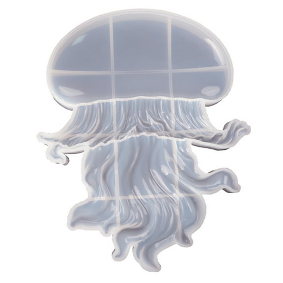 Jellyfish Silicone Mould Resin Epoxy Crafts Marine Creature Ornaments DIY Mold