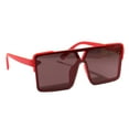 thumbnail image 1 of Txlixc Gafas de sol de moda para niños Gafas de montura cuadrada de triángulo plano simple con protección UV 400 Txlixc  Moda, 1 of 9