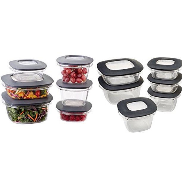 Rubbermaid Premier 22piece Food Saver Storage Container Set with Easy