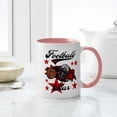 thumbnail image 4 of CafePress - Football Star Mug - 11 oz Ceramic Mug - Novelty Coffee Tea Cup, 4 of 4