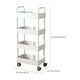 thumbnail image 3 of Carrito de Almacenamiento para Cocina, Sala de Estar, Estante para Snacks, Organizador de Libros y Juguetes, Baño, Artículos de Aseo, Carrito con Estanterías, 3 of 7