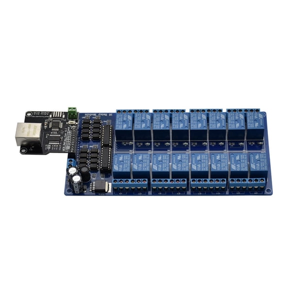 Módulo Ethernet NC1601 RJ45 Controlador Red LAN WAN (relé 16 Canales)