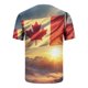 thumbnail image 4 of Tops para hombre, blusas y camisas de manga corta con cuello redondo para hombre, jersey informal con cuello redondo estampado para hombre, pantalones cortos deportivos para fitness, blusa de poliéste, 4 of 5