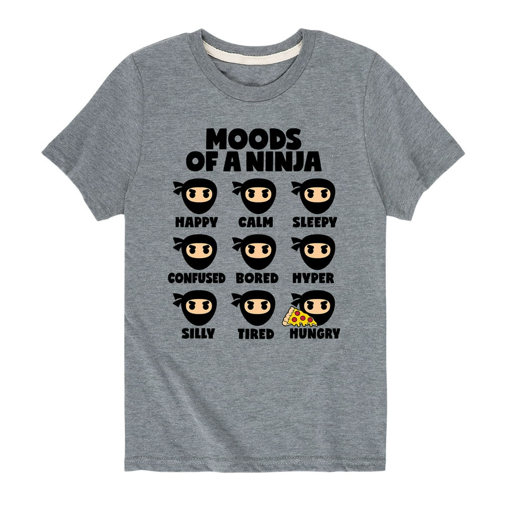 Instant Message - Moods Of A Ninja - Toddler And Youth Short Sleeve ...