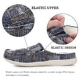 thumbnail image 3 of Men's House Slippers, Slippers with Arch Support , Memory Foam House Shoe for Men, Orthotic Shoes for Indoor Outdoor,Size 11,Blue Black, 3 of 7