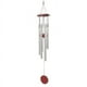 thumbnail image 1 of 1 campanilla de viento con sonido calmante y relajante, 6 tubos de aluminio, campanillas de viento al aire libre para el hogar, jardín, patio, balcón, decoración interior, 1 of 5