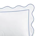 thumbnail image 3 of 400TC Cotton Scallop Embroidery & Border Sateen Solid Duvet Cover Set, 3 of 6